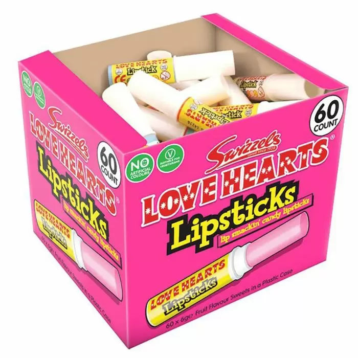 Love Hearts Candy Lipsticks