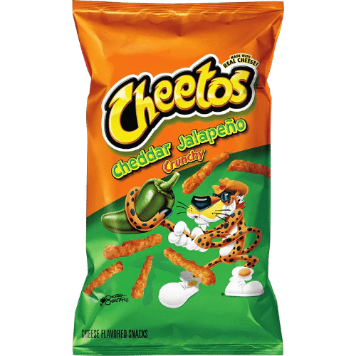 Cheetos Cheddar Jalapeno Crunchy