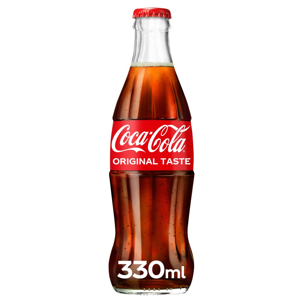 Coca Cola 330ml Glass Bottle