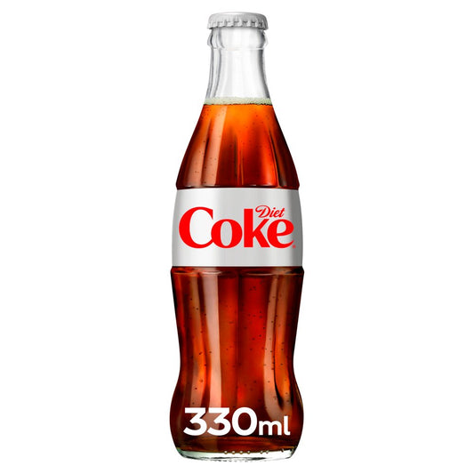 Diet Coke 330ml Glass Bottle