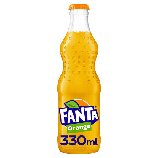 Fanta 330ml Glass Bottle