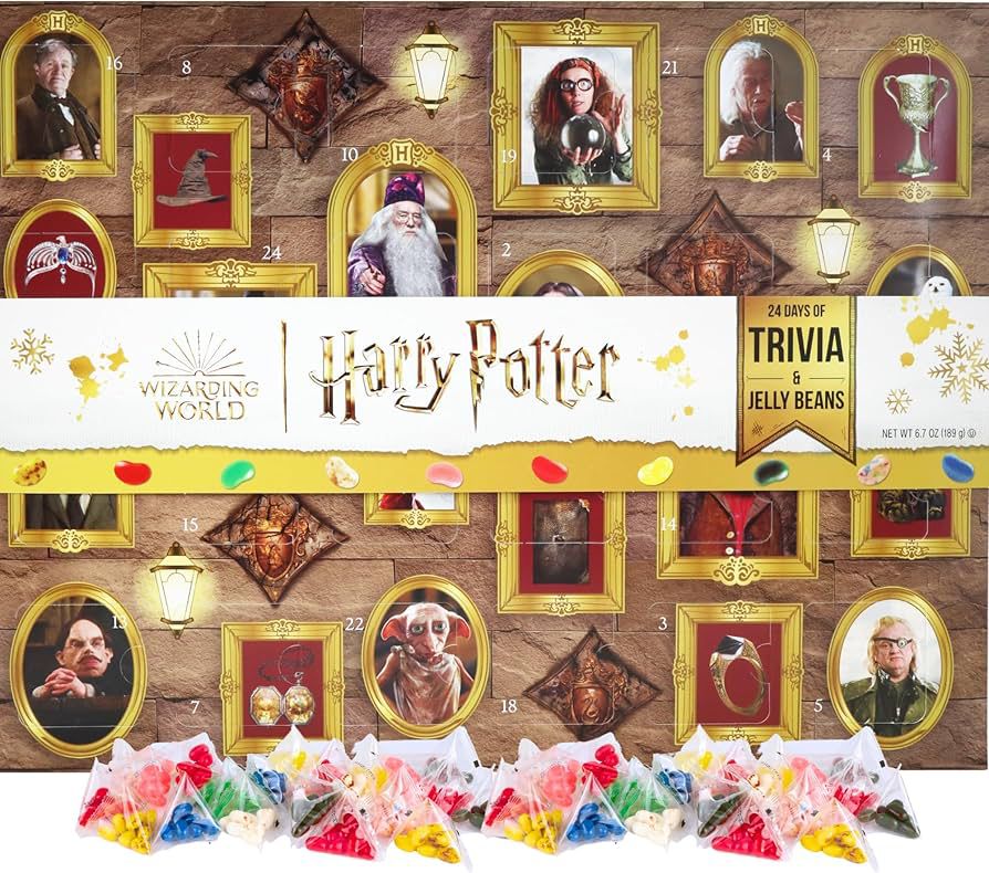 Harry Potter Jelly Belly and Trivia Advent Calendar