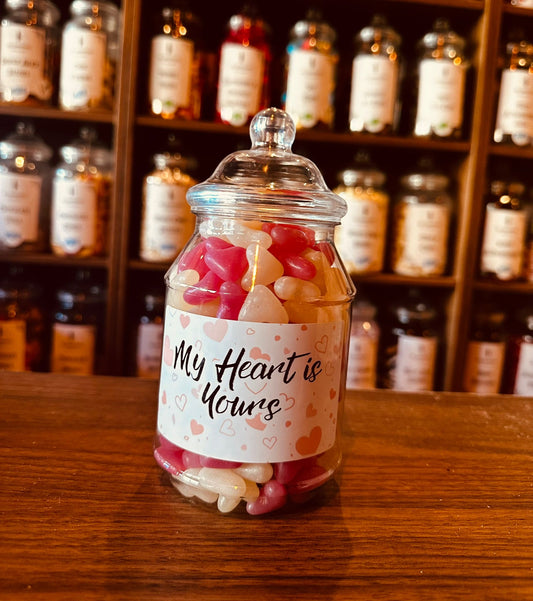 Valentines Sweet Jar - "My Heart is Yours"