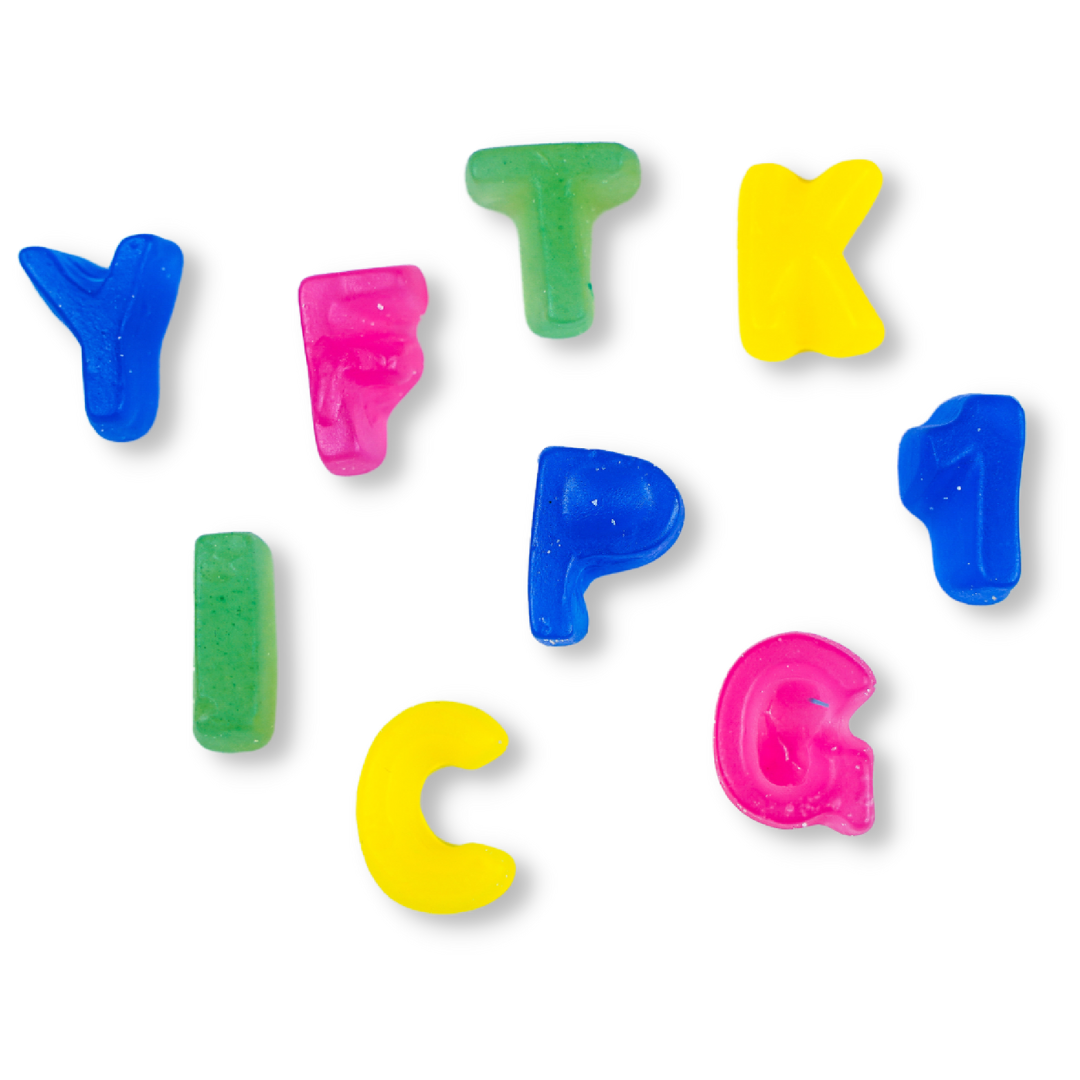 Jelly ABC Letters