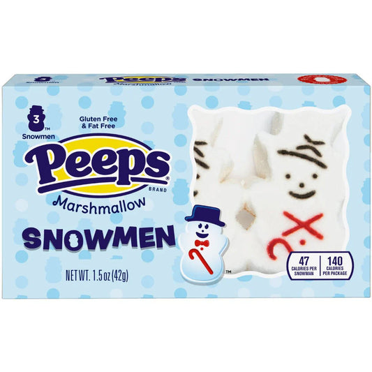 Peeps Snowmen