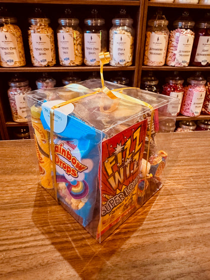 Retro Sweets Gift Cube