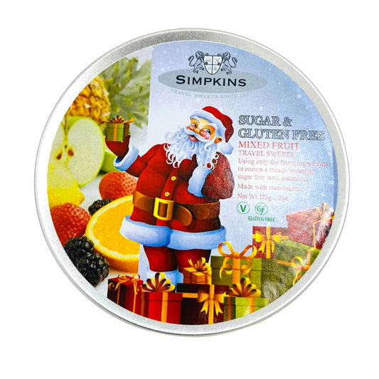 Simpkins Sugar and Gluten Free Christmas Tin