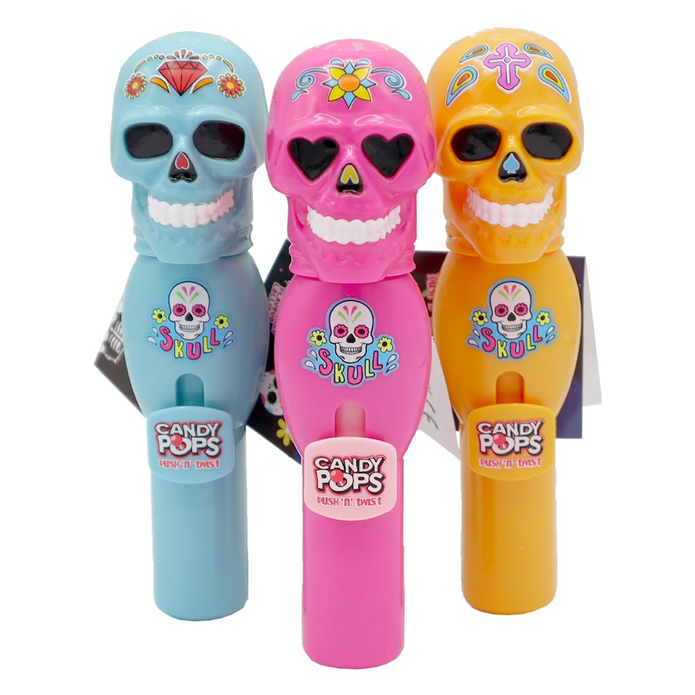 Skull Pops Push n Twist